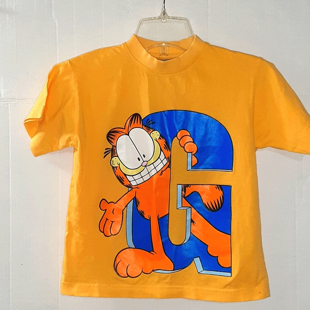 Garfield T-Shirt yellow size children 5A